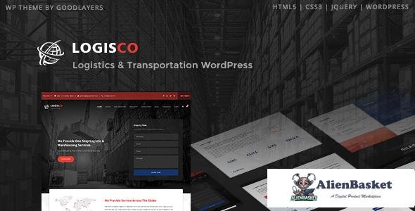 97501  Logisco v1.0.7 - Logistics & Transportation WordPress 