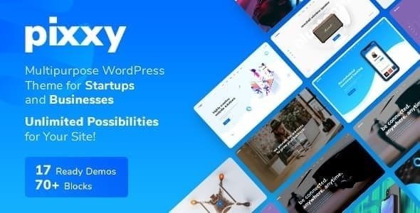109505  Pixxy v1.1.6 - App, Software & SaaS Startup WordPress 
