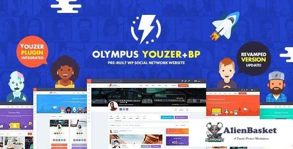 97351  Olympus v3.30 - Powerful BuddyPress Theme for Social Networking 