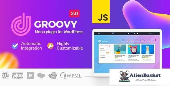 96186  Groovy Menu v2.3.10 - WordPress Mega Menu Plugin 