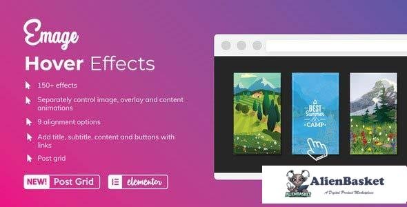 110773  Emage v4.5.1 - Image Hover Effects for Elementor 