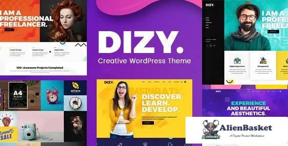 106685  Dizy v1.2.0 - Creative Portfolio Theme 