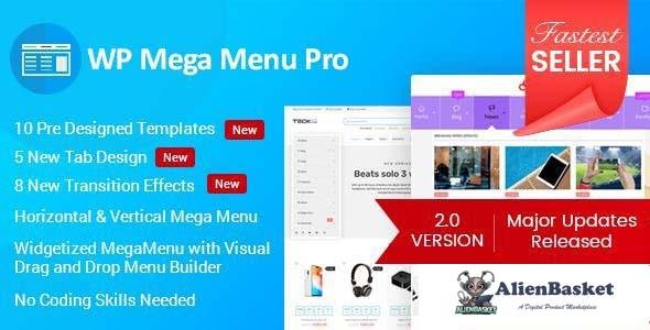 95630  WP Mega Menu Pro v2.1.4 - Responsive Mega Menu Plugin 