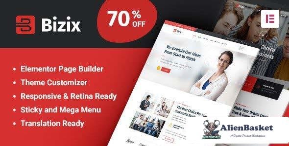 109998  Bizix v2.1.4 - Corporate and Business WordPress Theme 