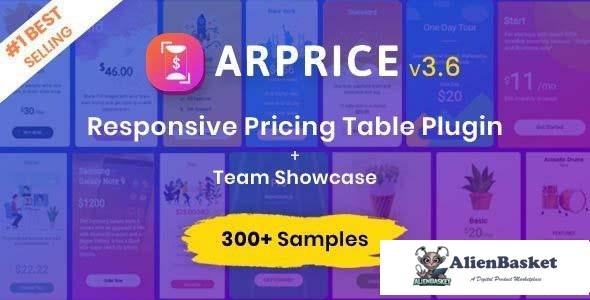 95566  ARPrice v3.7.1 - Ultimate Compare Pricing table plugin 