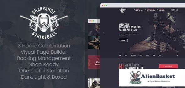 95144  SharpShot v1.0 - Responsive WordPress Theme 