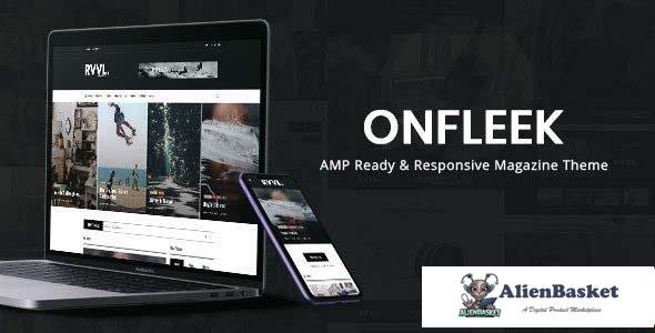 95617  Onfleek v2.2 - AMP Ready and Responsive Magazine Theme 