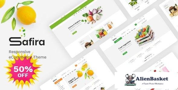 95714  Safira v1.0.2 - Food & Organic WooCommerce WordPress Theme 