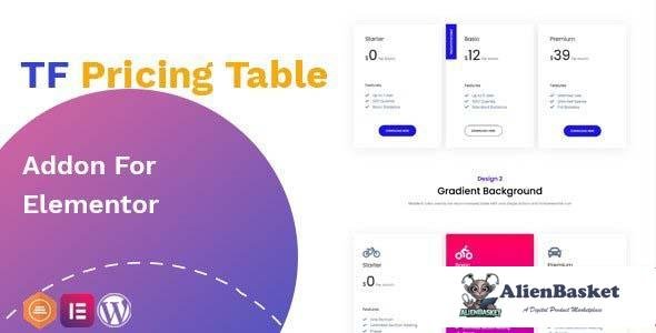 95180  TFPricing table Addon For Elementor v1.0.1 