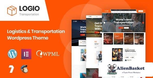 95185  Logio v1.0 - Logistics & Transportation WordPress Theme 