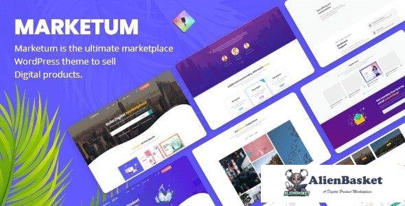95198  Marketum v1.1.6 - Digital Product Marketplace WordPress Theme 