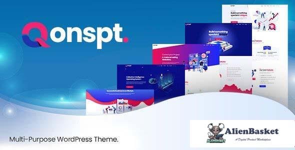 95229  Qonspt v1.2.0 - Isometric MultiPurpose WordPress Theme 