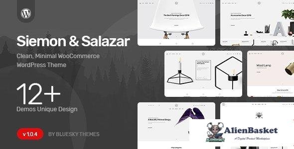95237  Siemon & Salazar v1.0.5 - Clean, Minimal WooCommerce Theme 