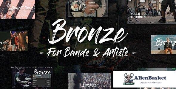 95239  Bronze v1.0.0 - A Professional Music WordPress Theme 
