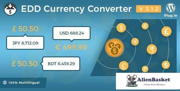 95243  Easy Digital Downloads - Currency Converter v2.1.2 