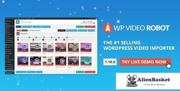 109656  Wordpress Video Robot Plugin v1.20.0 