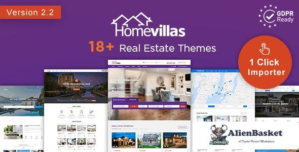 95274  Home Villas v2.2 - Real Estate WordPress Theme 