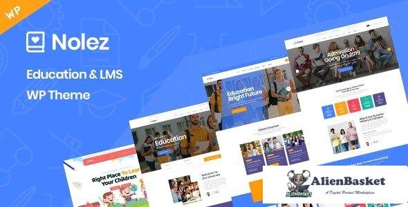 95283  Nolez v1.0 - Education WordPress Theme 