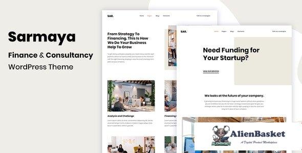 95288  Sarmaya v1.0.1 - Finance & Consultancy WordPress Theme 
