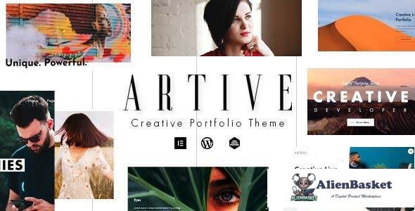 95337  Artive v1.0.0 - Creative Portfolio Theme 