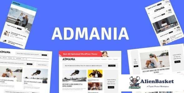 104638  Admania v2.5.2 - AD Optimized WordPress Theme 