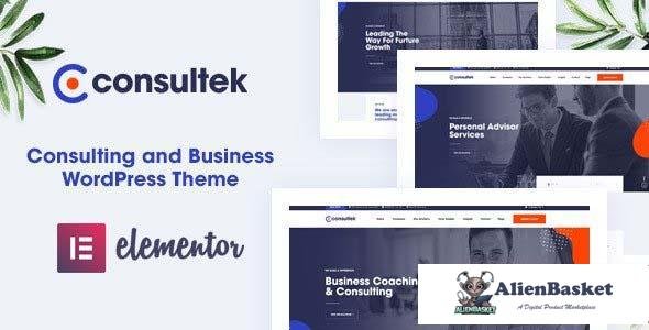 95408  Consultek v1.0.4 - Consulting Business WordPress Theme 