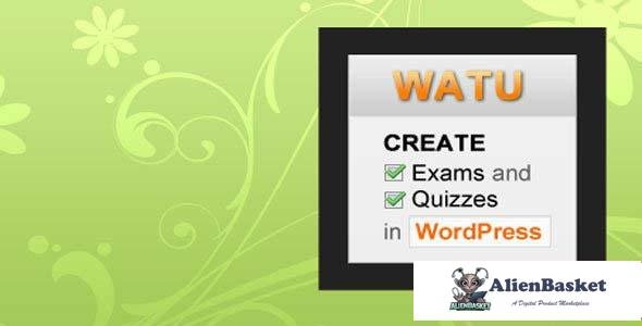 95422  WatuPro v6.4.2 - Premium WordPress Plugin To Create Exams, Tests and Quizzes 