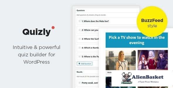 95431  Quizly v1.0.2 - Intuitive & Powerful Quiz Plugin for WordPress 