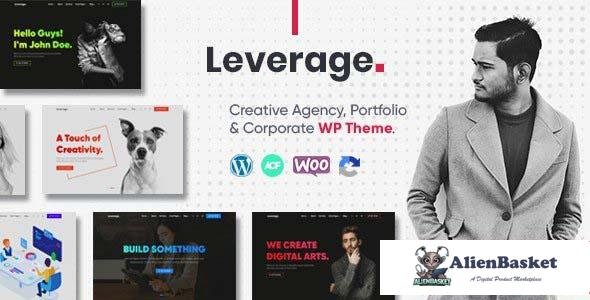 95445  Leverage v1.0.3 - Creative Agency & Portfolio WordPress Theme 