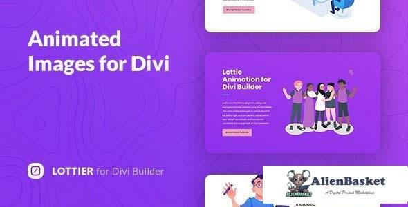 95454  Lottier v1.0.0 - Lottie Animated Images for Divi Builder 