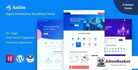 95462  Aabbe v1.0.0 - Digital Marketplace WordPress Theme 
