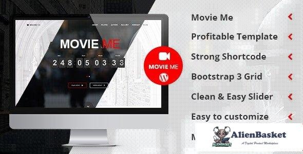 95492  Movie Me v4.4 - One Page Responsive WordPress Theme 