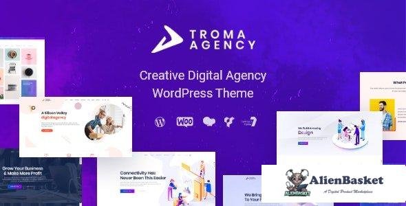 95513  Troma v1.1.8 - Digital Agency WordPress 