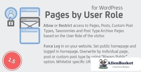 95550  Pages by User Role for WordPress v1.5.0.97742 