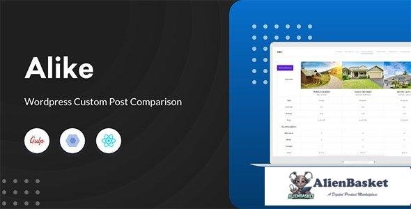 100396  Alike v2.1.5 - WordPress Custom Post Comparison 