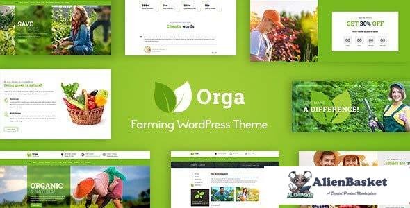 95570  Orga v2.0 - Organic Farm & Agriculture WordPress Theme 