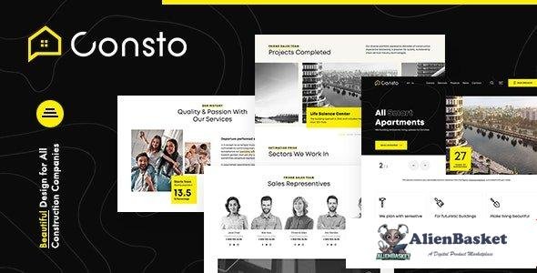 95589  Consto v1.0.1 - Industrial Construction Company Theme 