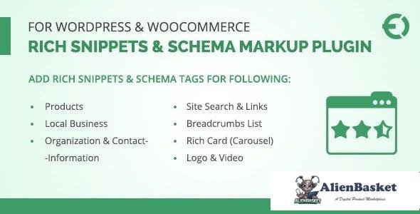 95954  Rich Snippets & Schema Markup Plugin for WordPress & WooCommerce v1.1.0 