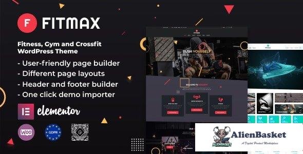 95605  Fitmax v1.2.1 - Gym and Fitness WordPress Theme 
