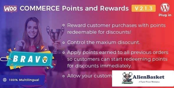 95606  Bravo v2.1.3 - WooCommerce Points and Rewards 