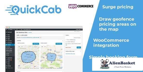 106940  QuickCab v1.2.8 - WooCommerce Taxi Booking Plugin 