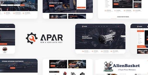 95683  Apar v1.0.1 - Auto Parts WordPress Shop Theme 