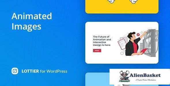 95732  Lottier v1.0.0 - Lottie Animated Images for WordPress Editor 