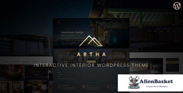95746  Artha v2.0 - Interactive Interior WordPress Theme 
