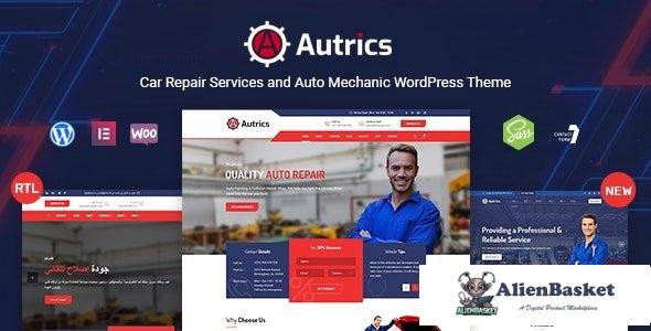 95760  Autrics v2.2 - Car Services and Auto Mechanic WordPress Theme 