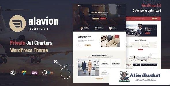 95761  Alavion v1.1.3 - Private Jet Charters WordPress Theme 
