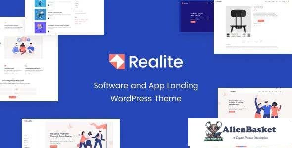 95771  Realite v1.0.0 - A WordPress Theme for Startups 