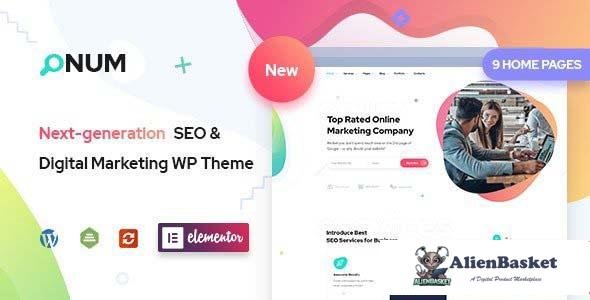 96482  Onum v1.2.0.11 - SEO & Marketing Elementor WordPress Theme 