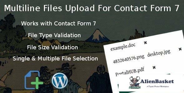 95874  Multiline files upload for contact form 7 Pro v1.8 