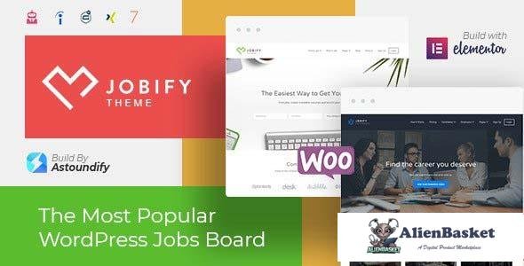 96693  Jobify v3.18.0 - WordPress Job Board Theme 